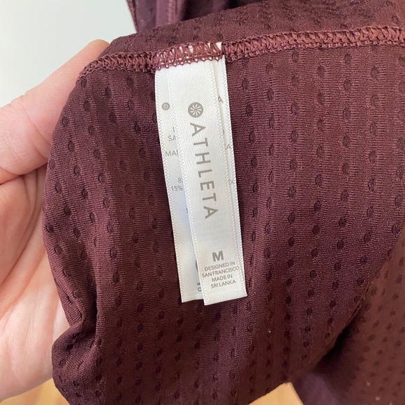 Athleta racerback sheer top - Picture 4 of 6